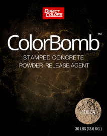 Directcolors - ColorBomb™ Powder Release Agent: Cocoa: 30 Pound